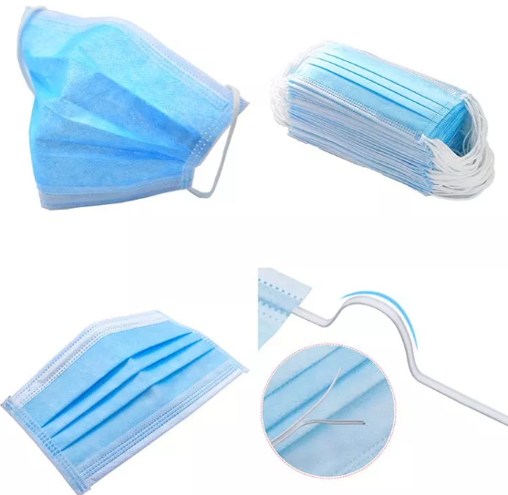 3 Ply Melt Blown Mint Smell Disposable Face Mask