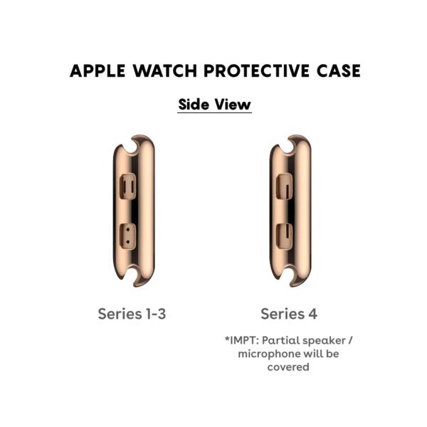 Protective Gold AAA Grade Scratch Free Apple Watch Case