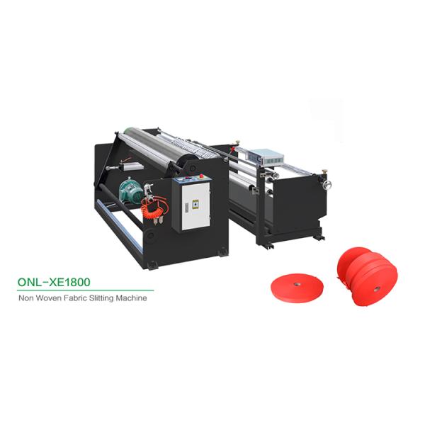 High Speed Operation Slitting And Rewinding Machine For Non Woven Fabric