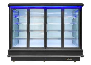 China Supermarket Multideck open Chiller With Doors Drink Display Fridge wholesale
