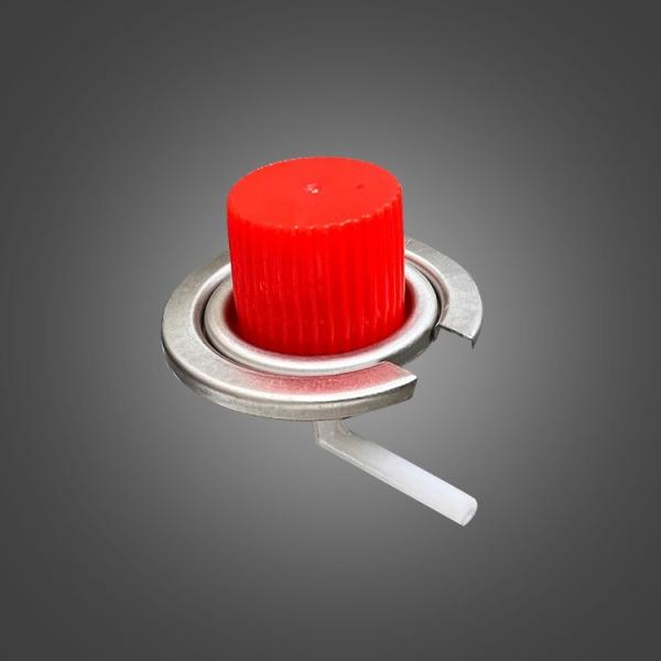 Quality One Inch Portable Camping Stove Valve With Red Cover For Cooking for sale