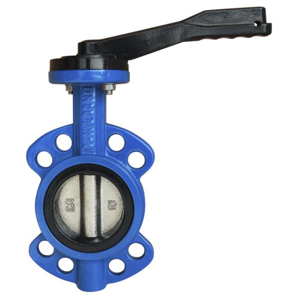 Quality Industrial Cast Iron Butterfly Valve 3 Inch Butterfly Valve Easy To Install for sale