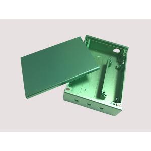 China Bright Green Extruded Aluminum Enclosures Digital Shell Polishing Surface wholesale