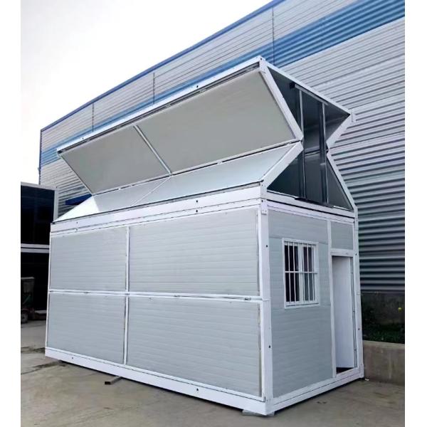 Foldable Prefabricated Container Houses With Recyclable Structure Aluminum Window
