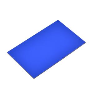 China Telecom Blue PE Aluminum Composite Panel 4X8 Shockproof Brush Surface wholesale