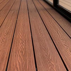 China Safety 3D Composite Decking Fire Resistant Composite Backyard Deck Board wholesale