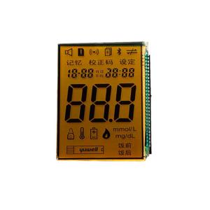 SPI Interface Segment HTN Lcd Display Positive Semi Transpare Mode