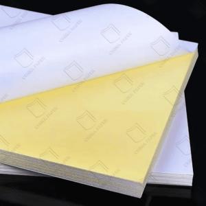 150-250gsm Self-Adhesive Label Sticker Paper – Glossy Finish, Smooth Printing Surface for Packaging and Identification