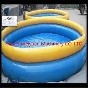 China double tube inflatable pool/deep inflatable swimming pool wholesale