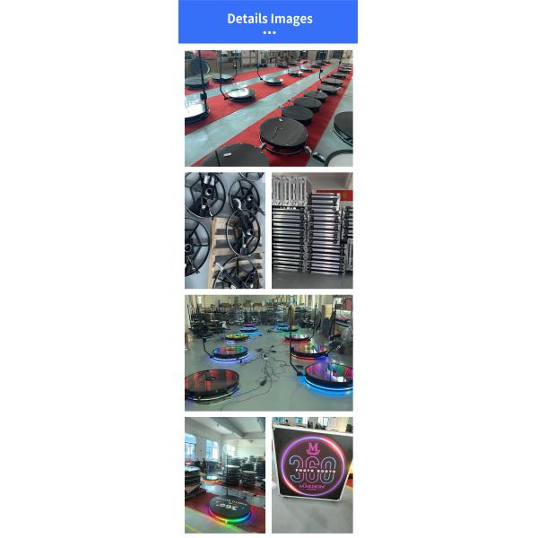 360 Degree Selfie Platform Business Photo Booth Camera Vending Machine for 1-6 People
