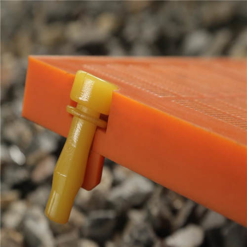 Mining And Aggregate Urethane Screens 60-85A Hardness Customized Color