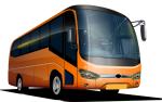 China 100km/H Vehicle Engineering Design 750Nm Mini Coach Bus for sale
