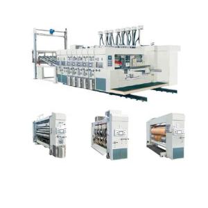 Pizza Corrugated Carton Box Making Machine Flexo Printing Slotting