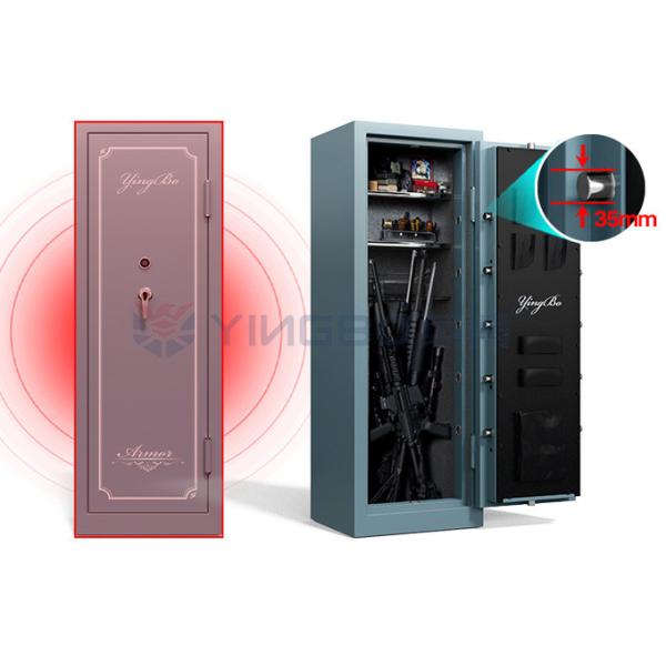 Simple Yet Fashionable Key Lock Gun Safes For Home Security