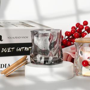 China High Quality Wedding Decoration Glass Container Candle Holder Borosilicate Glass Candle wholesale