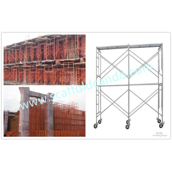 1219mm 914mm width scaffolding walk through frame main frame door frame ladder frame H frame for scaffold frame system