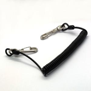 China Flexible Scaffolding Spring Loaded Tool Lanyard with Loop and Hook wholesale
