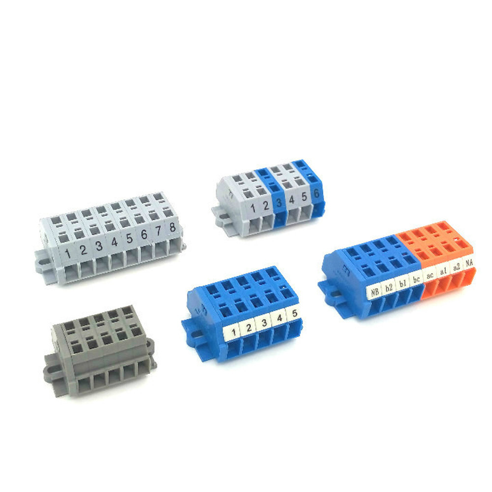 China Replacement Screwless Spring Clamp Terminal Blocks Modular wholesale