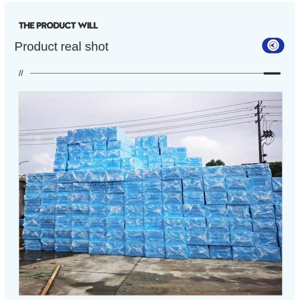 600mm Block Roof Extruded XPS Insulation Board Rigid Insulation Types XPS Foam