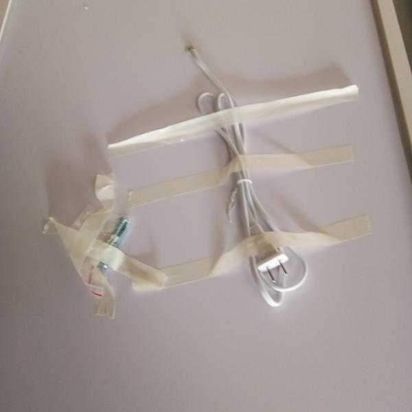 Indoor Bathroom Mirror With LED Lights Easy To Install Hotel Use