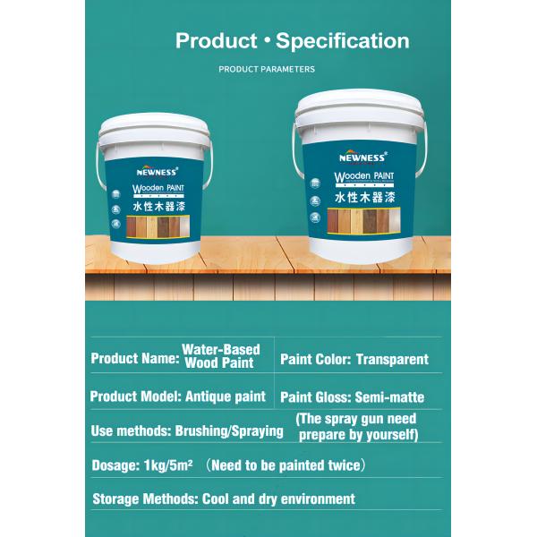Solid Wood Furniture Paint PU Paint for Furniture Usage and Market CAS No. 25035-69-2