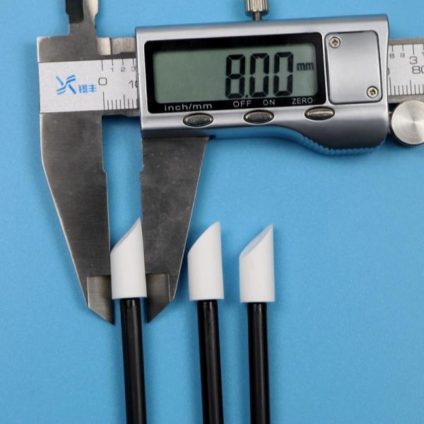 Lint Free Black PP Stick 8mm PU Foam Swab Mimaki Printer Cleaning Ruby Stick Swab Suppliers