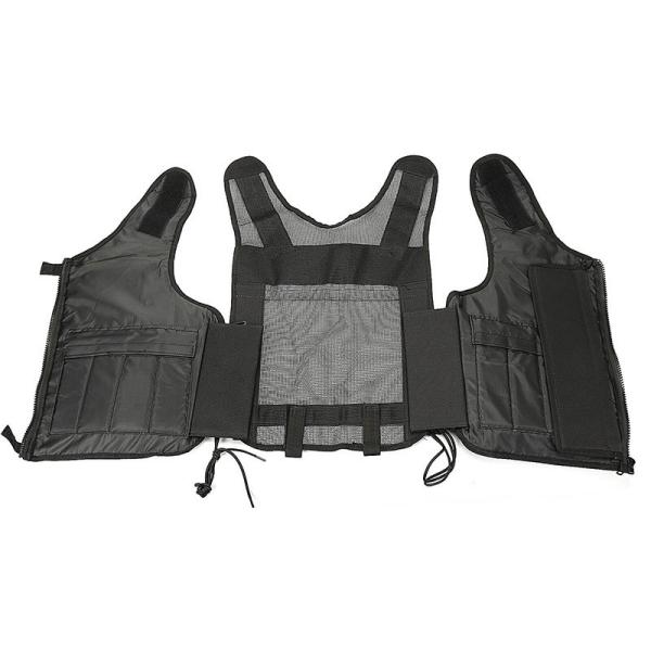 900D Oxford Tactical Vest Molle System Black Customizable Sizes M-3XL