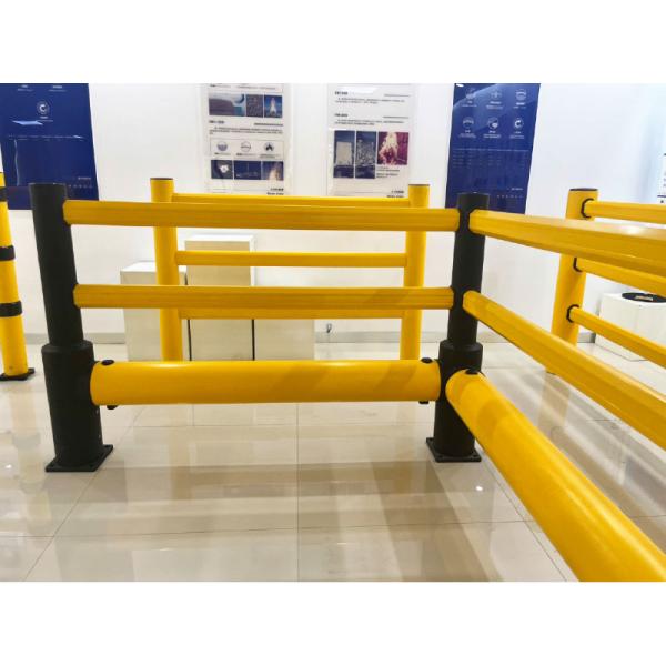Flexible Pedestrian Barrier  Anti-Collision Guardrails Warehouse Safety Barrier Traffic Guardrails