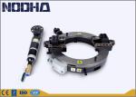 Steel Material Pneumatic Pipe Cutting Beveling Machine Split OD Mount