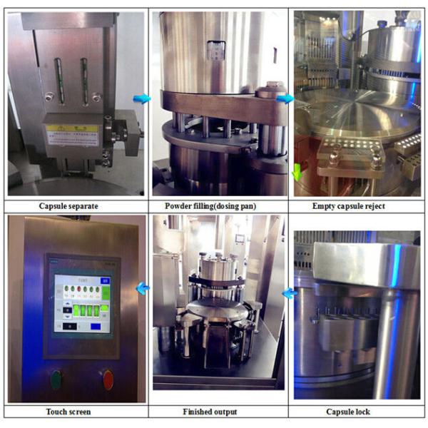 Small Automatic Capsule Filling Machine Pharmaceutical Filling Equipment Low Nosie