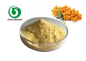 China Yellow Fruit Juice Powder Sea Buckthorn Powder For Beverages Food Eco Friendly wholesale