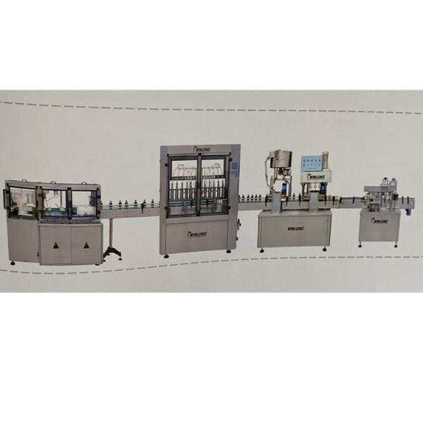 4 Nozzles GMP 20ml High Viscosity Liquid Filling Machine