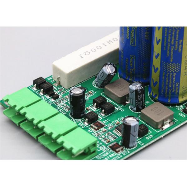 4 Layer 1OZ 1u'' ENIG HASL Electronic Circuit Board with Red/Black/Green Soldmask