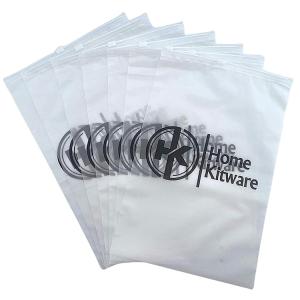 ASP Slide Cosmetics Packaging Bags , Gravure Printing Poly Zipper Bag