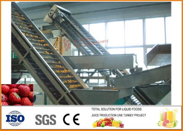 Quality Turnkey Tomato Paste Processing Line , Fresh Strawberry Jam Production Processing Line for sale