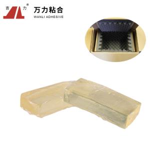 China Transparent Hot Melt Pressure Sensitive Adhesives 130-160 Degree Rubber TPR-7608 wholesale