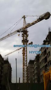 China 16t Max.Load Tower Crane Building Cnstruction Tools Tied in Wall wholesale