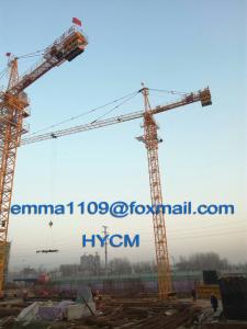 QTZ5015 Building Tower Crane 6tons Load High Motor Protection Class H