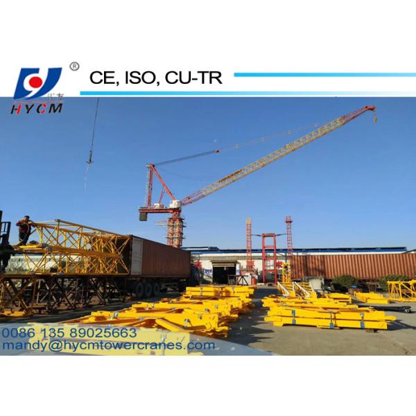 QTD63 Luffing Jib Tower Crane with 25m Boom and 6.0ton Max. Load Construction Crane