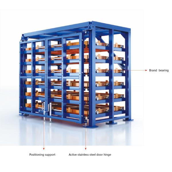 B39 Roll-Out Sheet Rack Drawer Racking Steel Plate Racking Heavy Duty Warehouse Storage Rack