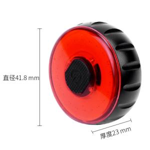 Intelligent Induction Brake Taillight Mountain LED Bicycle Light Aluminum Alloy