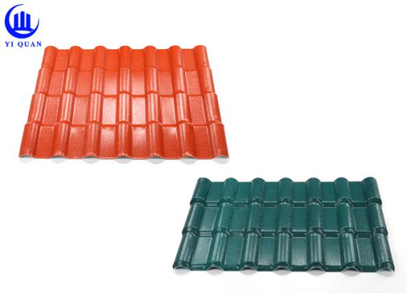 Quality Light Weight ASA MaterialEmboss Surface Syntheticr Resin Roof Tile10-30 Years of Warranty for sale