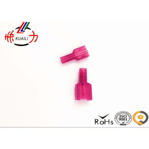 Nylon Brass insulated spade connectors / electrical spade connectors male and female