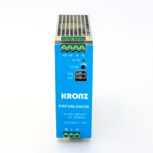 China 240W AC/DC Industrial Power Supplies Active PFC Rail Mounted wholesale