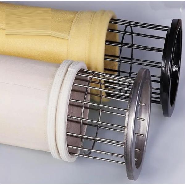 Factory Direct Sales Polyester Bag Filter Bag for Dust Collector Applicable to Mine Limestone Cement Iron Steel Wood Processing