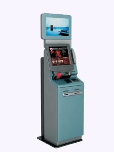 China Self Service Bill Payment Kiosk , Cash Payment Kiosk Robust Anti Vandalism Capacity on sale