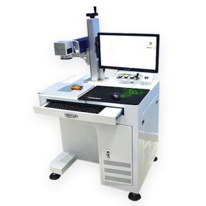 China automatic 3D rotary attachments 10W 20W 30W 50W fiber laser metal surfaces engraving machine for sale wholesale