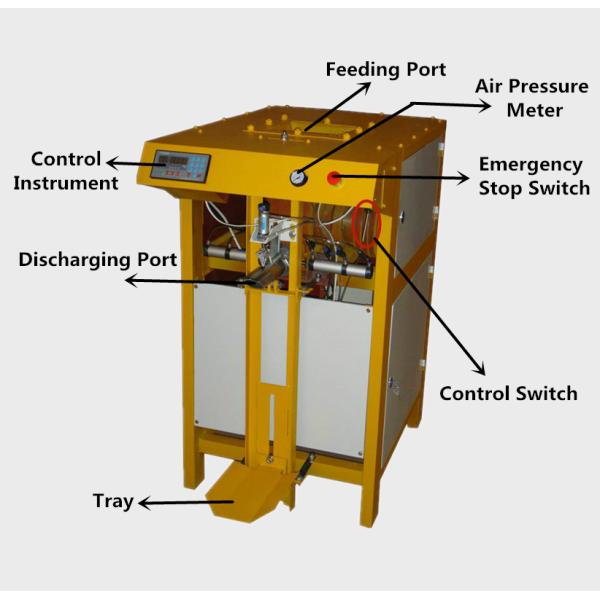 Single Valve Automatic Packing Machine Putty Powder Auto Filling Bagging Machine