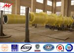 Galvanized Self Supporting Lattice Tower , Telecommunication Antenna Mono Pole