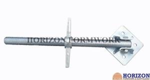 ACME Threads Scaffold Screw Jack , Swivel Screw Jack Adjusting Scaffold Height